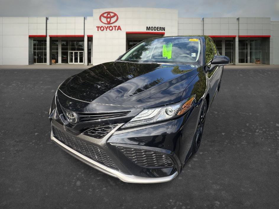Used 2023 Midnight Black Metallic Toyota XSE image 2