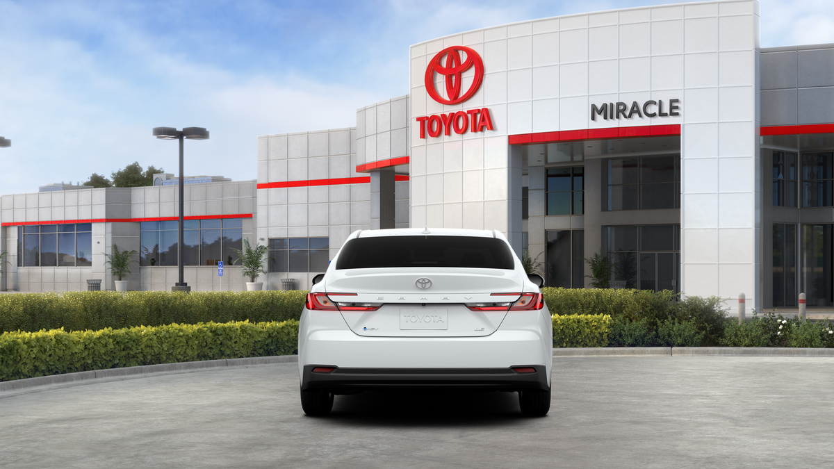 New 2026 White Toyota LE image 30