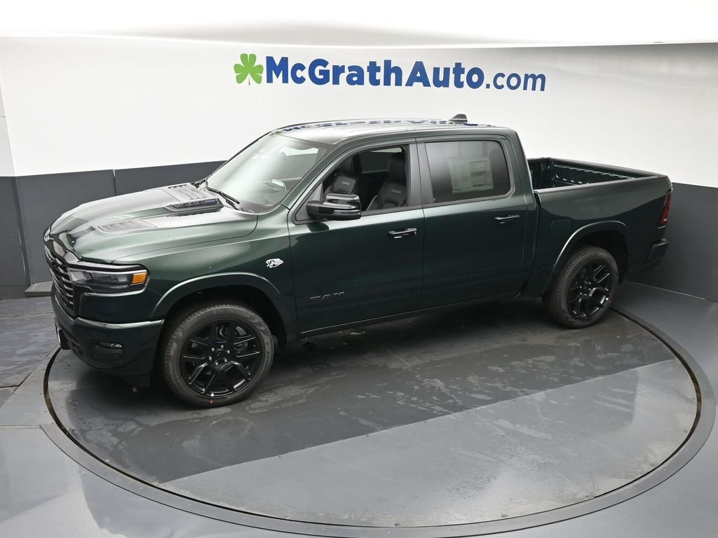 New 2026 Serrano-Green Metallic Exterior Paint RAM Laramie image 21