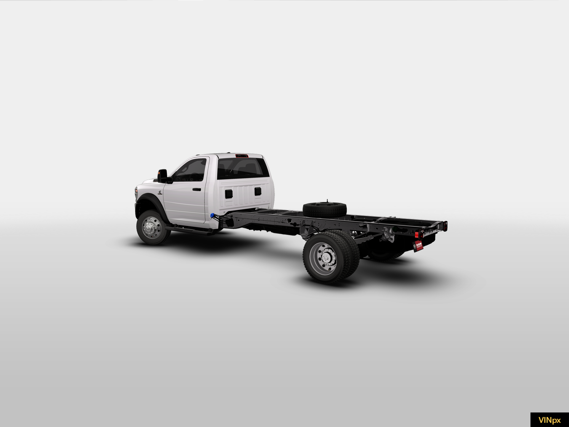 New 2026 Bright White Clear-Coat Exterior Paint RAM TRADESMAN image 4