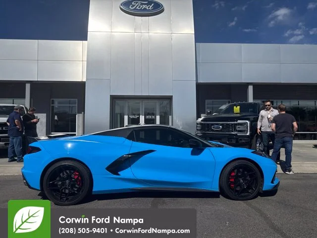 Used 2020 Blue Chevrolet Stingray image 4