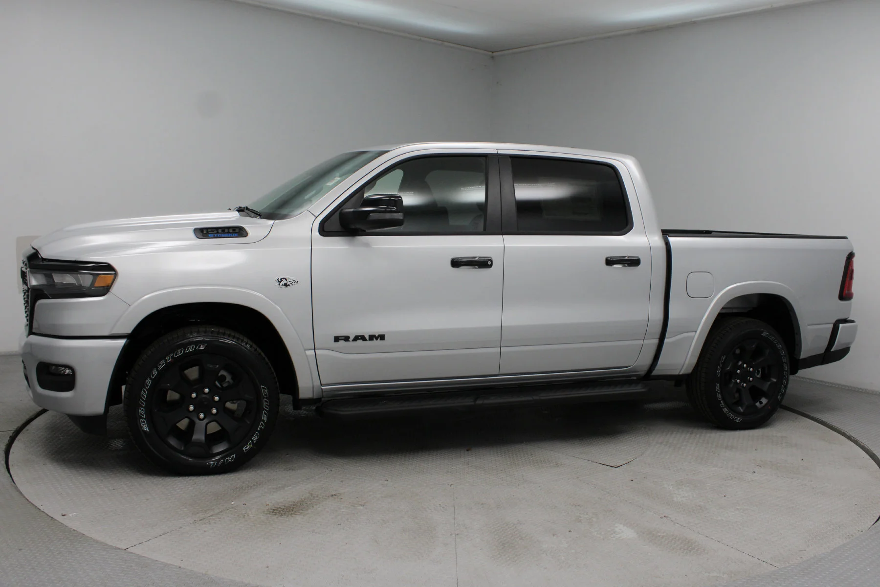 New 2026 Silver Zynith Exterior Paint RAM Big Horn 4x4 Crew Cab 5