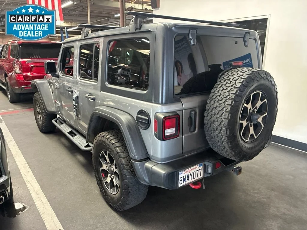Used 2021 Billet Silver M Jeep Unlimited Rubicon image 3