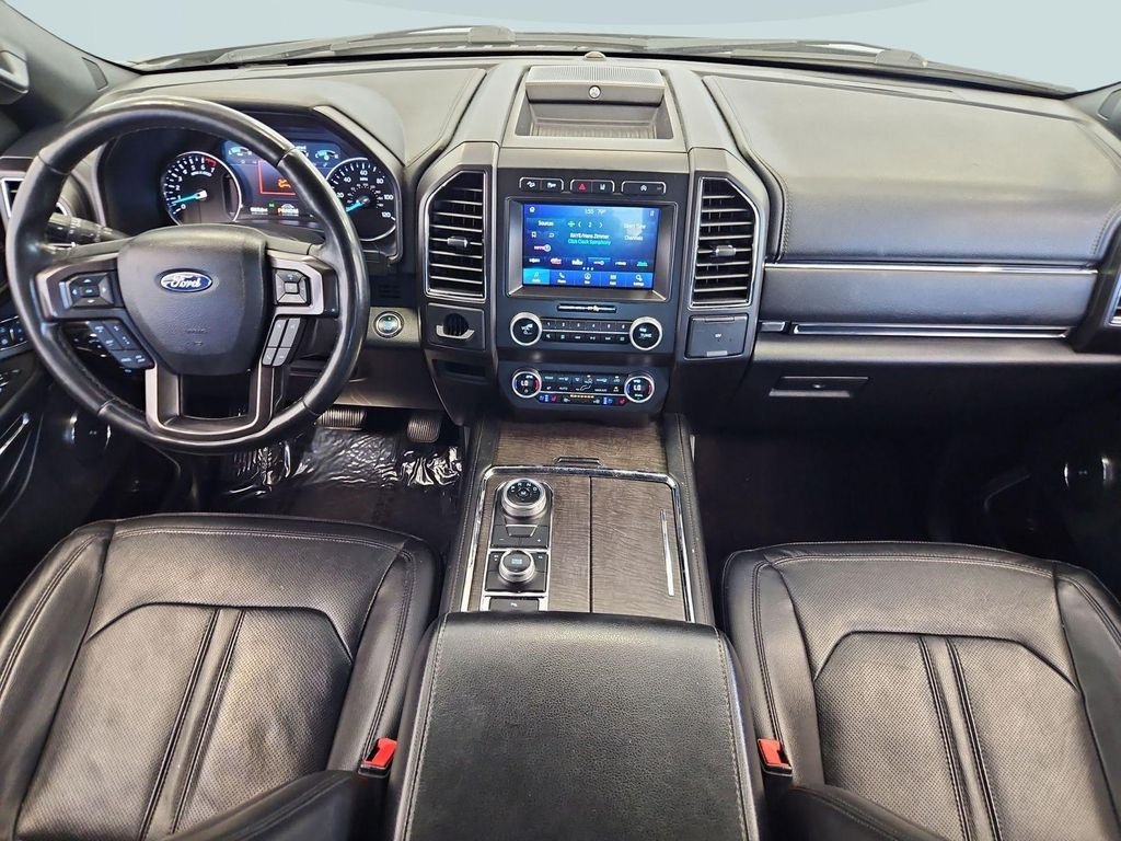 Used 2021 Agate Black Metallic Ford Limited image 22