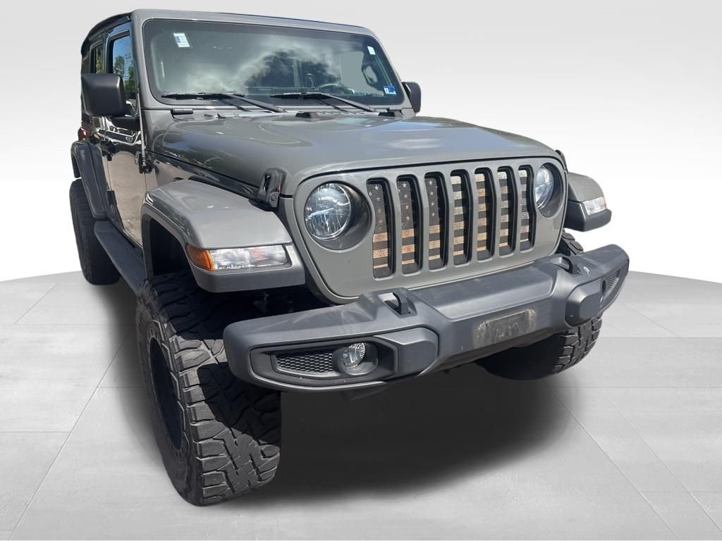 Used 2019 Gray Jeep Unlimited Sahara image 5