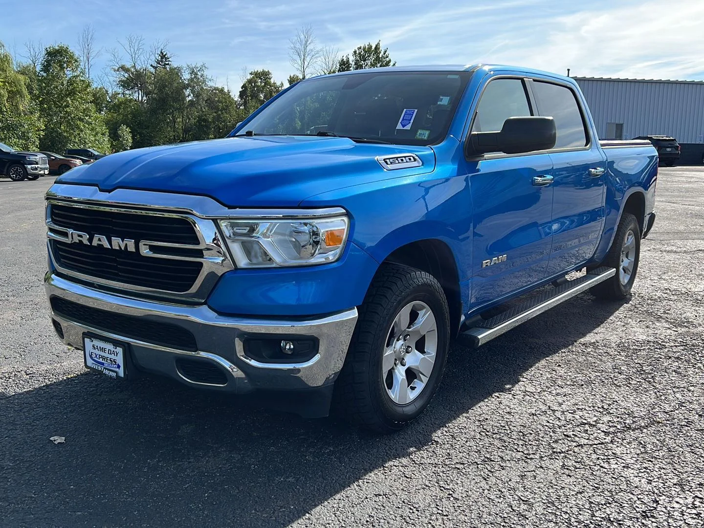 Used 2020 Hydro Blue Pearlcoat Ram Big Horn image 16