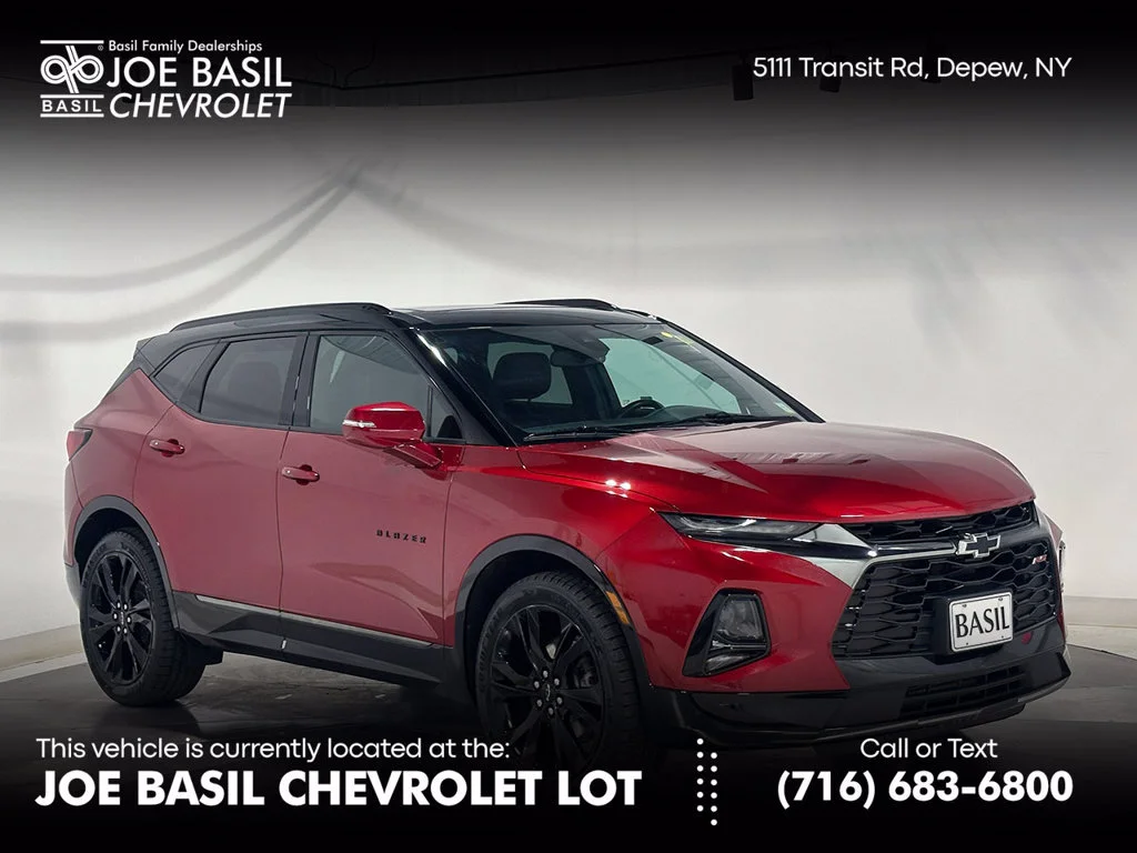 Used 2022 CHERRY RED TINTCOAT Chevrolet RS image 1