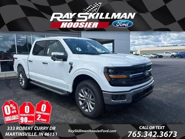 New 2026 Oxford White Ford XLT image 1