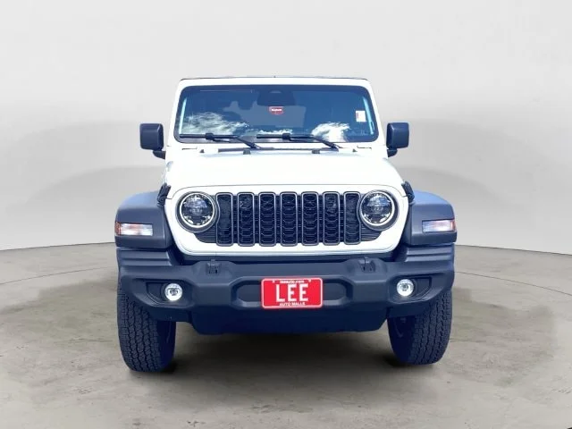 New 2026 Bright White Clearcoat Jeep 2-DOOR SPORT S image 9