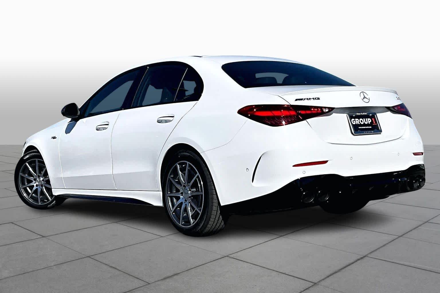 New 2026 Polar White Mercedes-Benz AMG® C 43 4MATIC® Sedan image 4