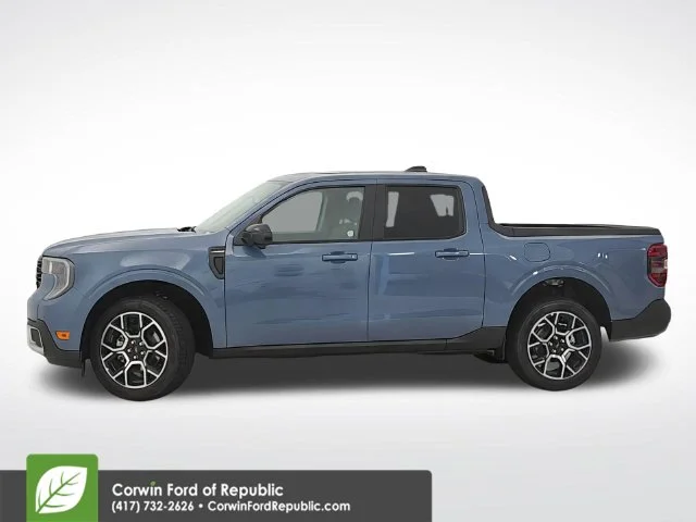 New 2026 Azure Gray Metallic Tri-Coat Ford Lariat® image 2