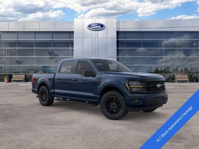 New 2026 Antimatter Blue Metallic Ford XLT image 8