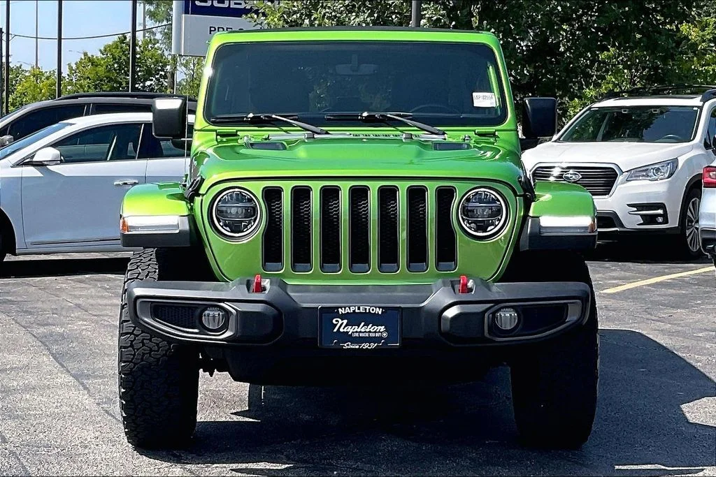 Used 2019 Green Jeep Unlimited Rubicon image 2