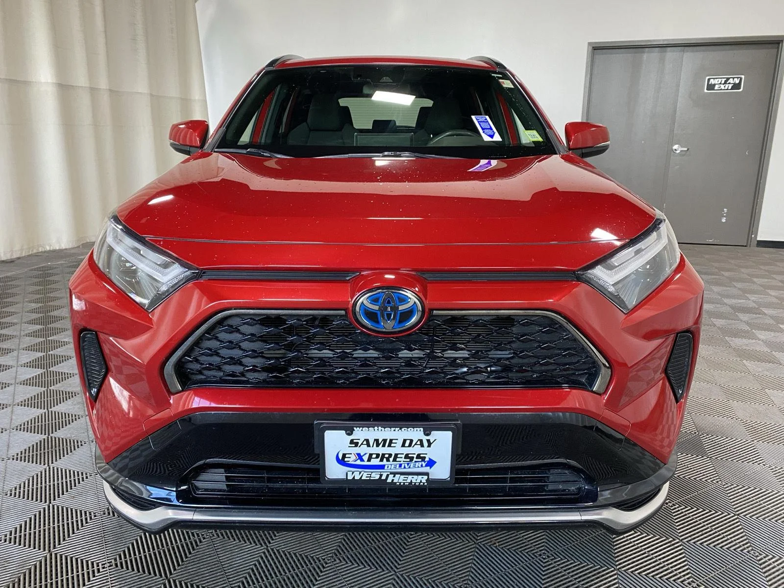 Used 2024 Supersonic Red Toyota SE image 5