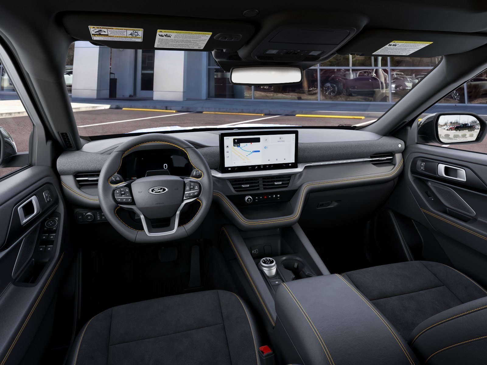 New 2027 Star White Metallic Tri-Coat Ford Tremor image 9