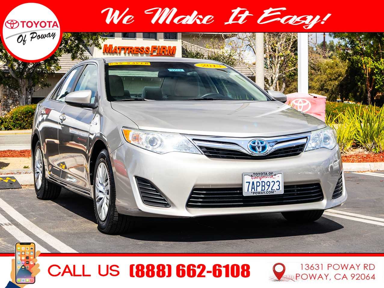 2013 Toyota Camry LE Hybrid