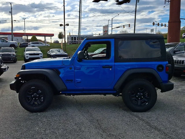 New 2026 Hydro Blue Pearl-Coat Exterior Paint Jeep Sport image 5