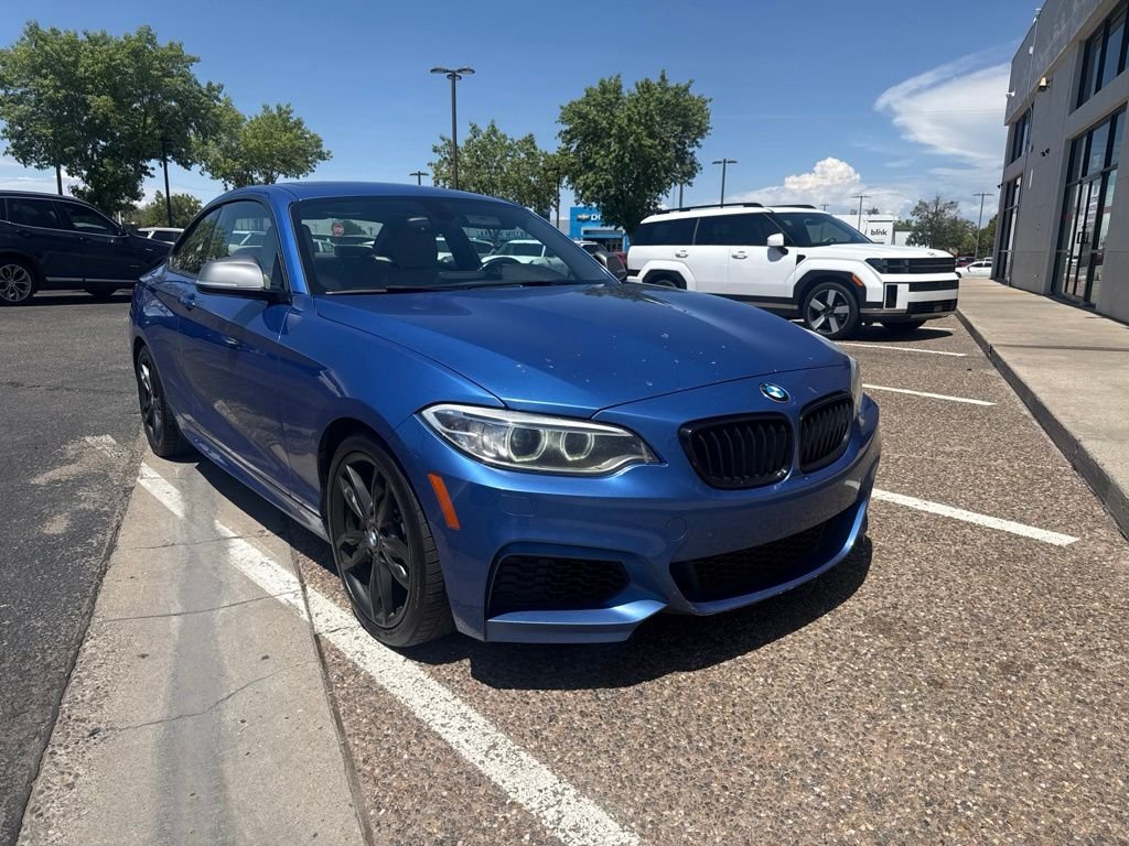Used 2017 Blue BMW M240i xDrive image 4