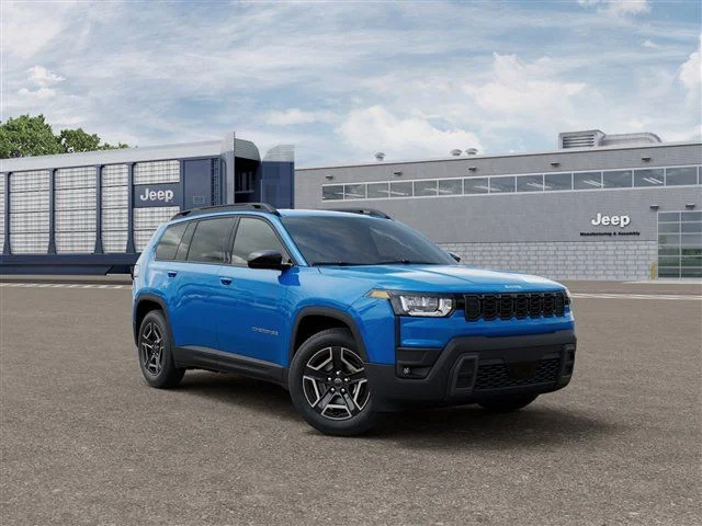 New 2026 Hydro Blue Pearl-Coat Exterior Paint Jeep Laredo image 3