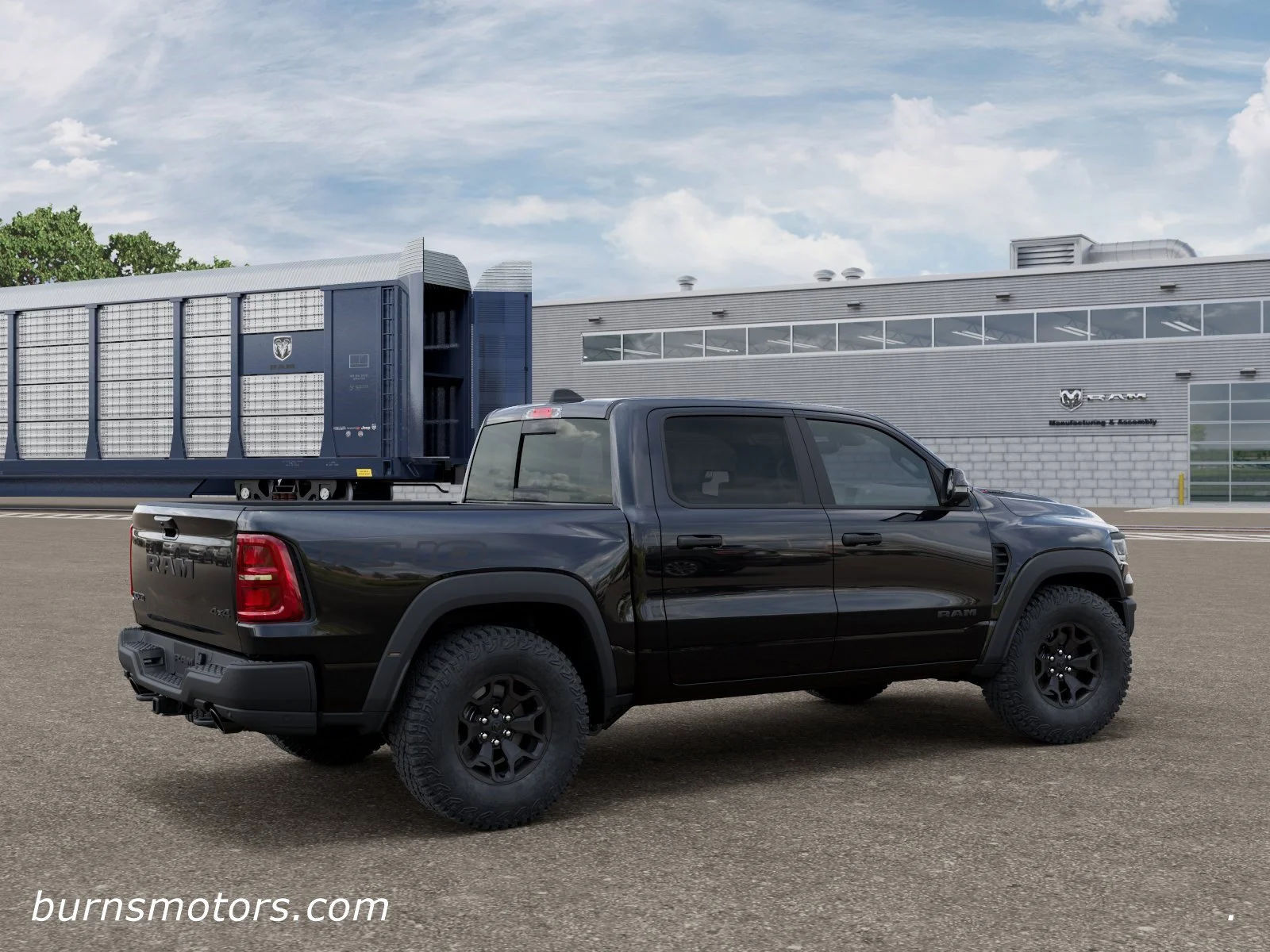 New 2026 Diamond Black Crystal Pearlcoat RAM RHO image 4