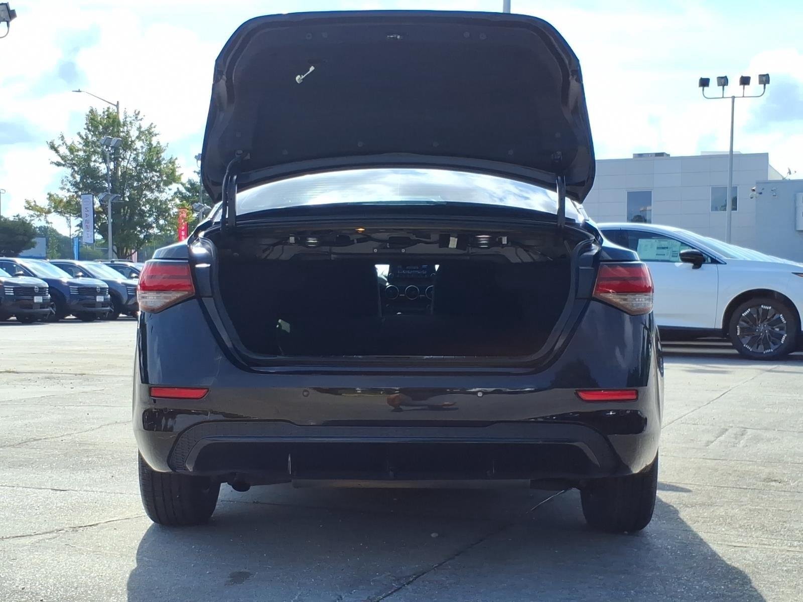 Used 2021 Super Black Nissan SV image 24