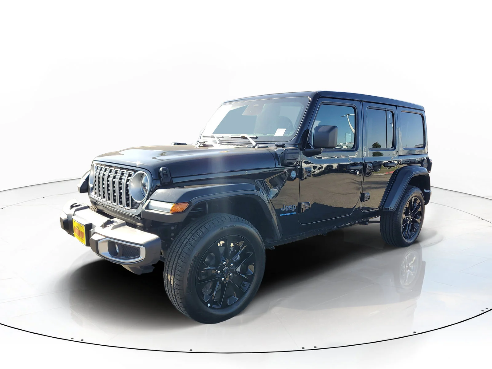 Certified Used 2025 Black Jeep Sahara 4xe image 8