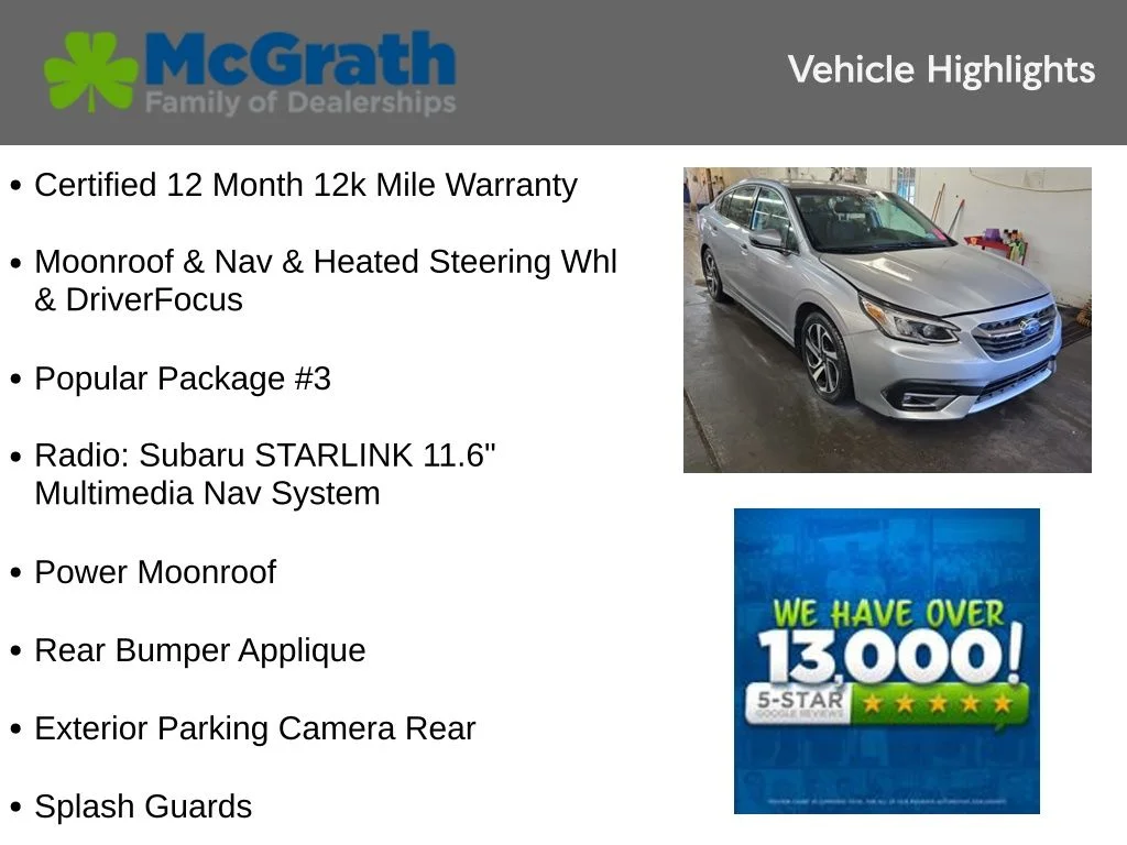 Used 2022 Silver Subaru Limited image 6