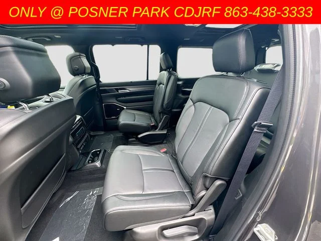 New 2026 Baltic-Gray Metallic Clear-Coat Exterior Paint Jeep Grand Wagoneer image 26