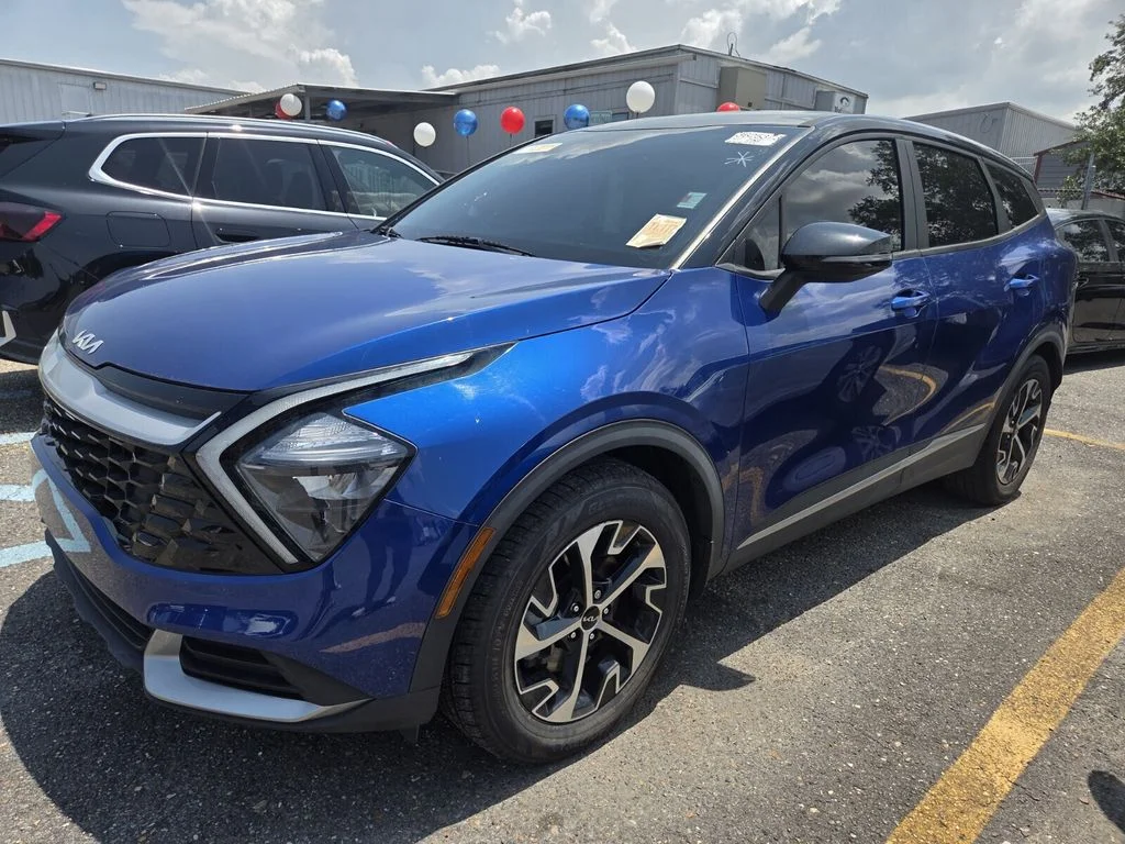 Used 2023 Blue Kia EX image 1
