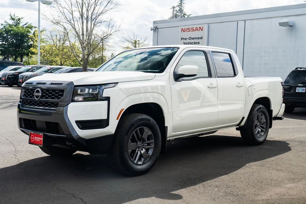 New 2026 Glacier White Nissan Crew Cab SV image 3