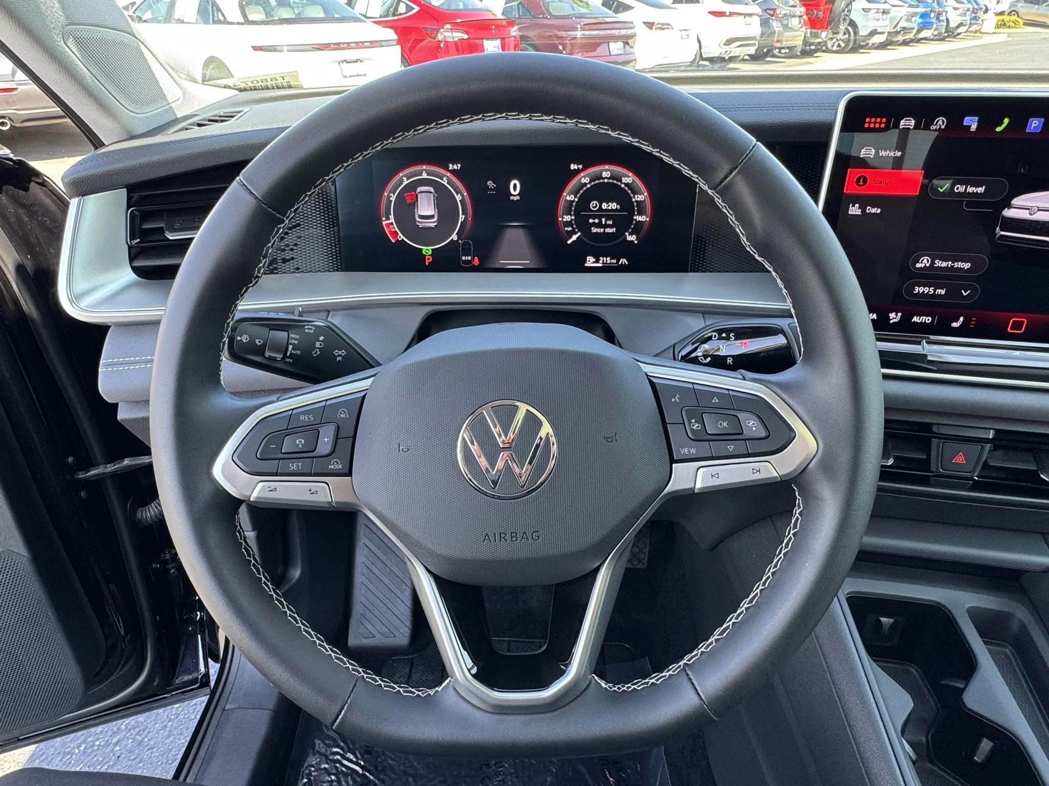 Used 2025 Deep Black Pearl Volkswagen SE w/Sunroof 4Motion image 17