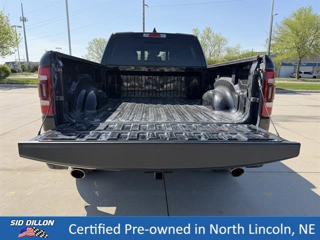Used 2023 Diamond Black Crystal Pearlcoat Ram Laramie image 11