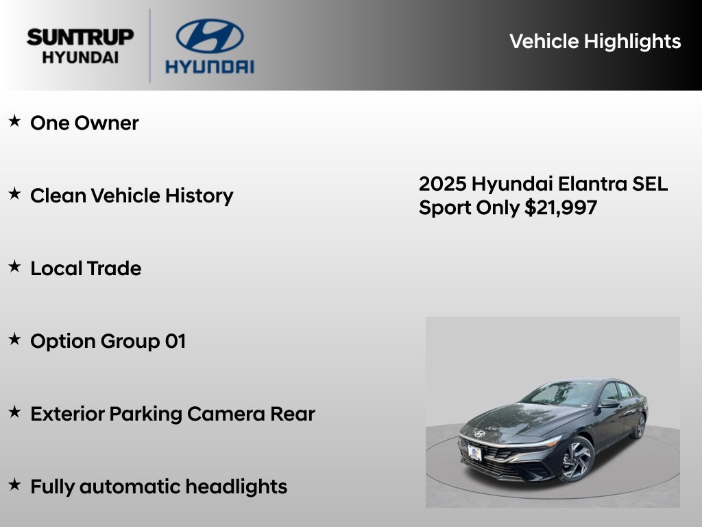 2025 Hyundai Elantra SEL - Photo 8