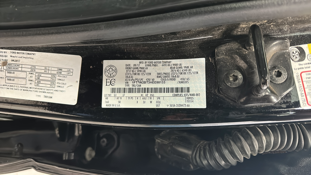 Used 2017 Black Ford Lariat image 40