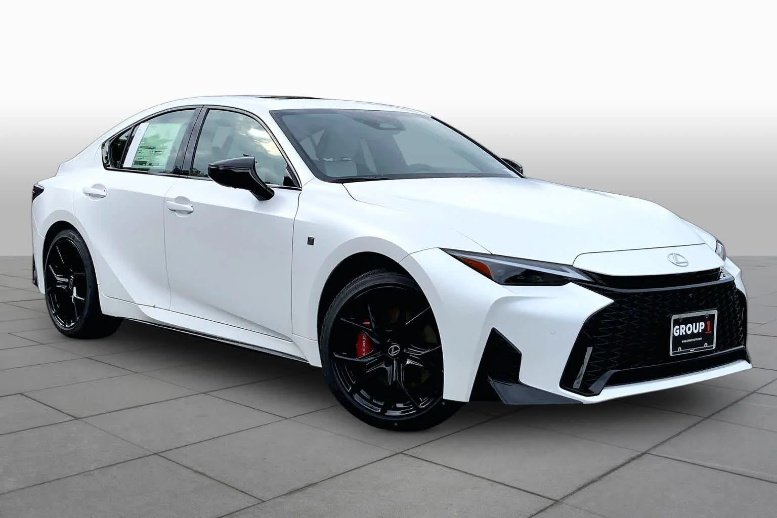 New 2026 HAKUGIN MATTE WHITE Lexus F SPORT AWD image 2