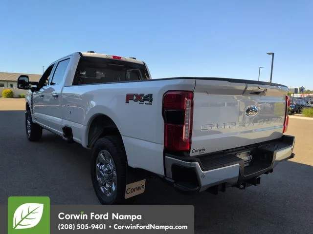 New 2026 Star White Metallic Tri-Coat Ford Lariat image 5