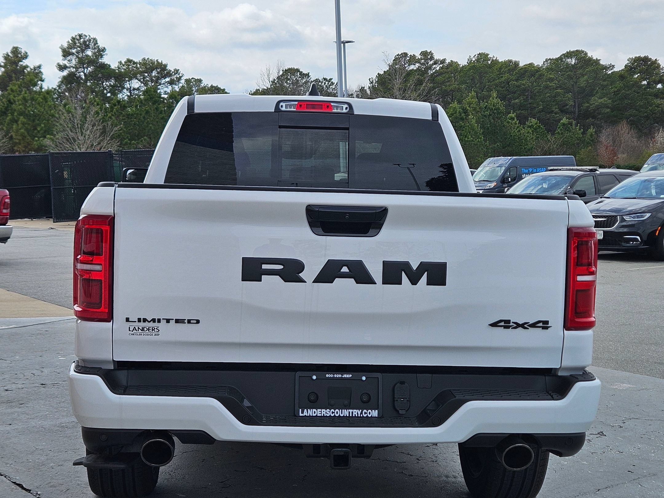 New 2026 Bright White Clear-Coat Exterior Paint RAM Limited image 6