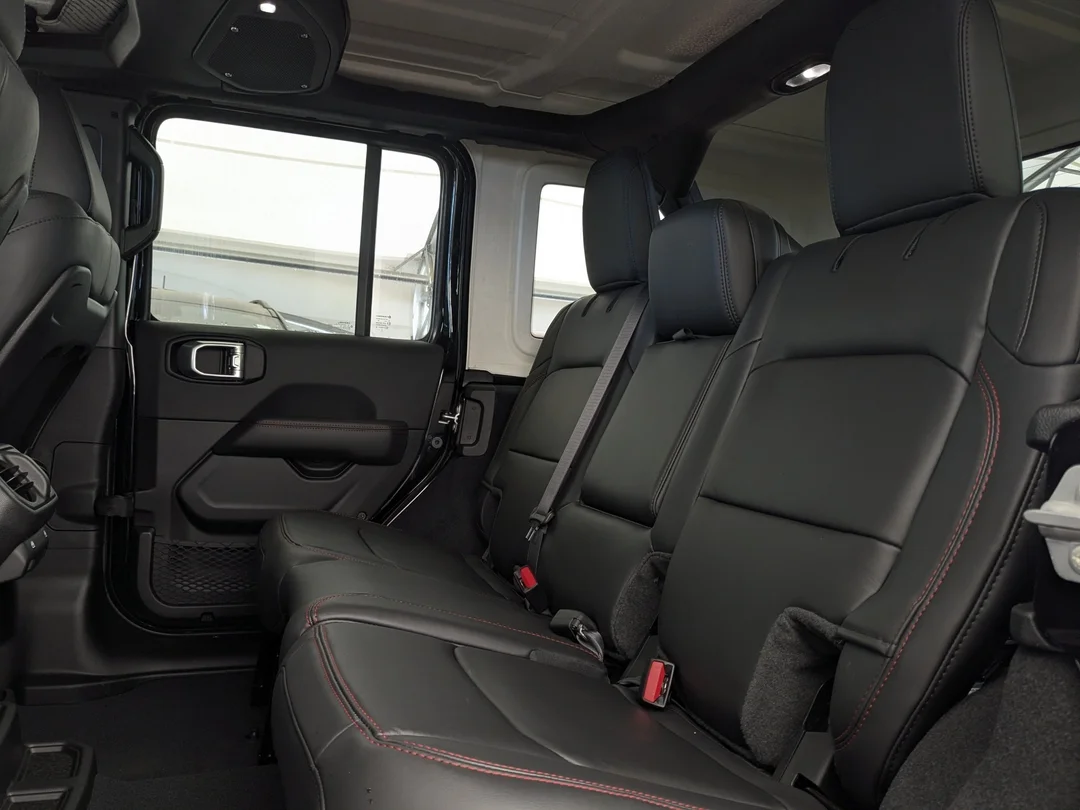 New 2026 Black Jeep Rubicon - - 4x4 - 3.6L V6 - Nappa Leather - 3-Pc Hardtop - Steel Perf Hood & More! image 25