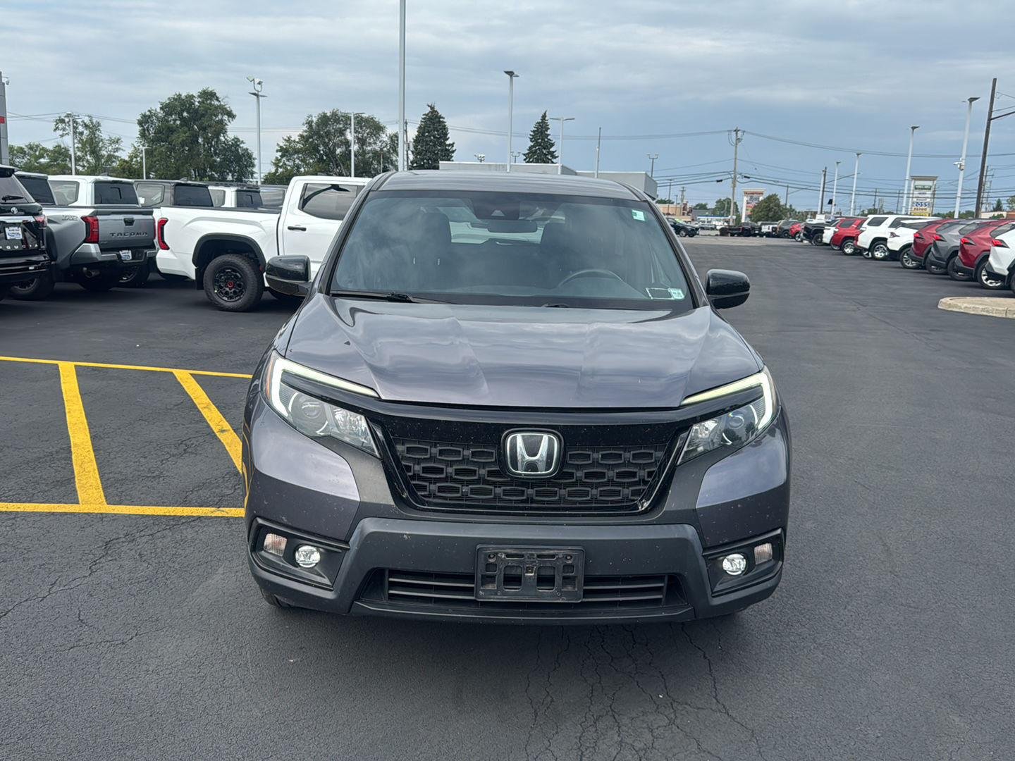 Used 2019 Modern Steel Metallic Honda Sport image 2
