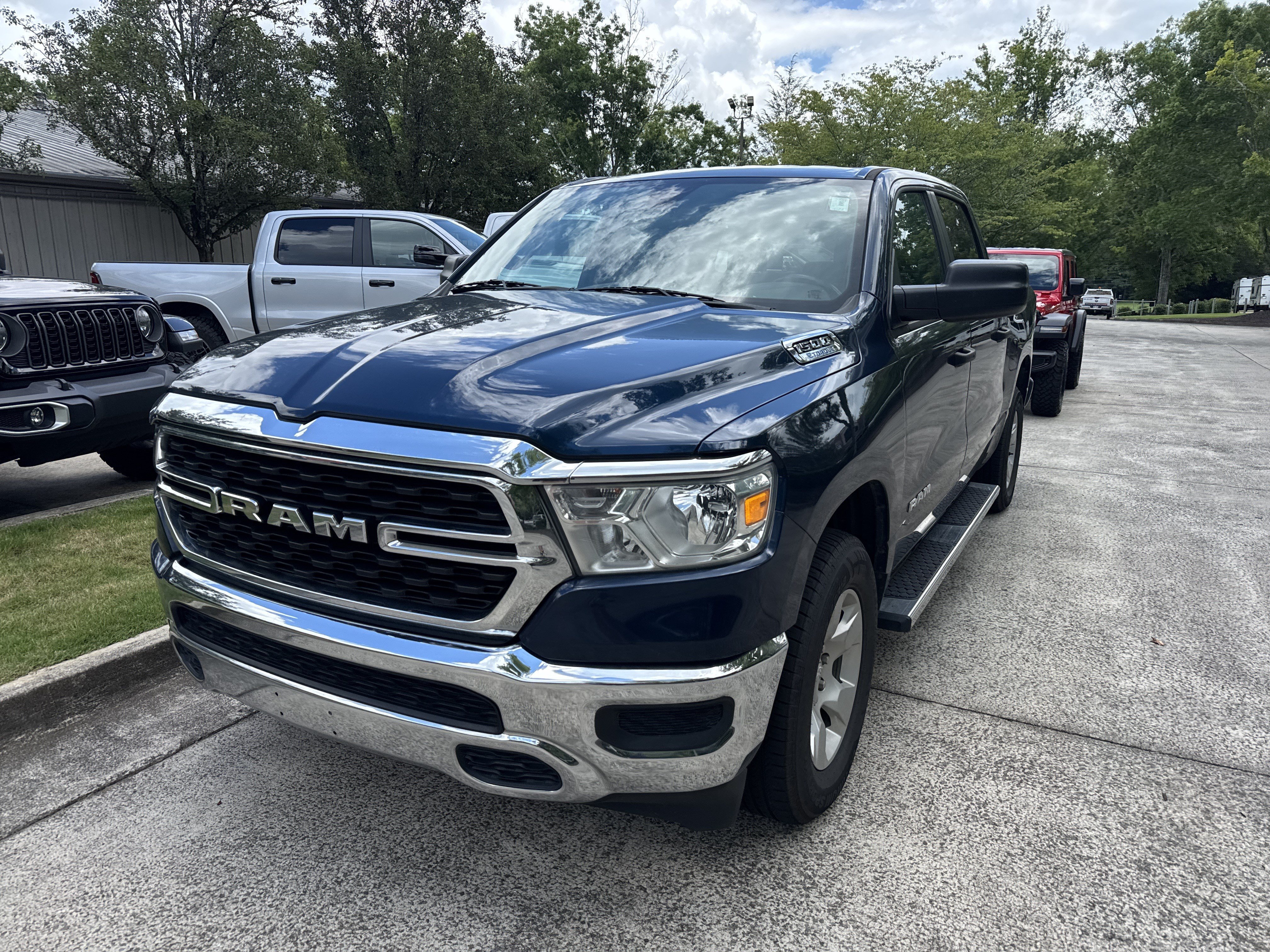 Used 2023 Patriot Blue Pearlcoat Ram Big Horn image 8