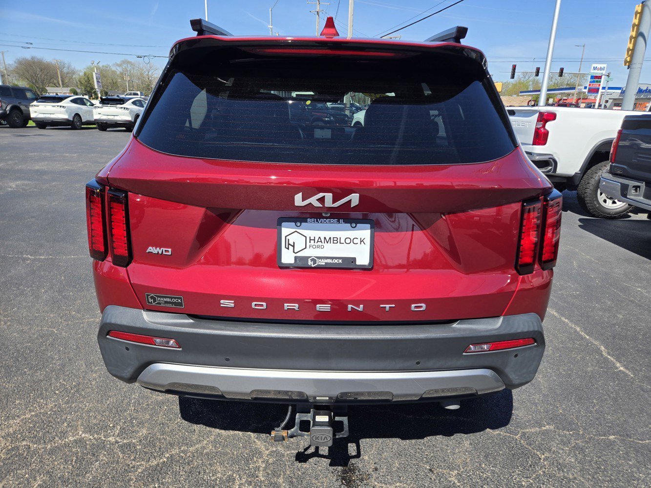 Used 2022 Passion Red Tintcoat Kia X-Line EX image 6