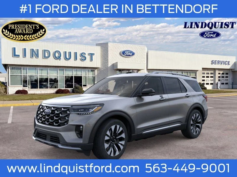 New 2026 Carbonized Gray Metallic Ford Platinum™ image 1