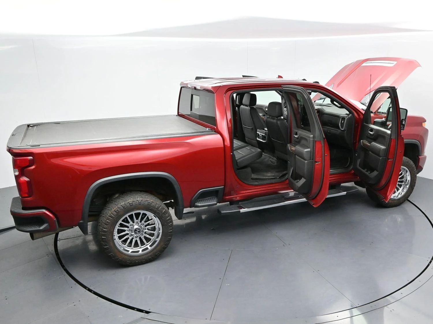 Used 2021 Cherry Red Tintcoat Chevrolet High Country image 35