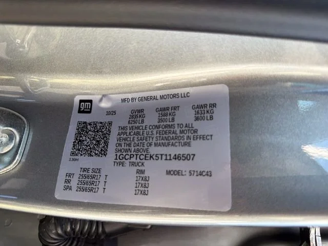 Used 2026 Sterling Gray Metallic Chevrolet LT image 35