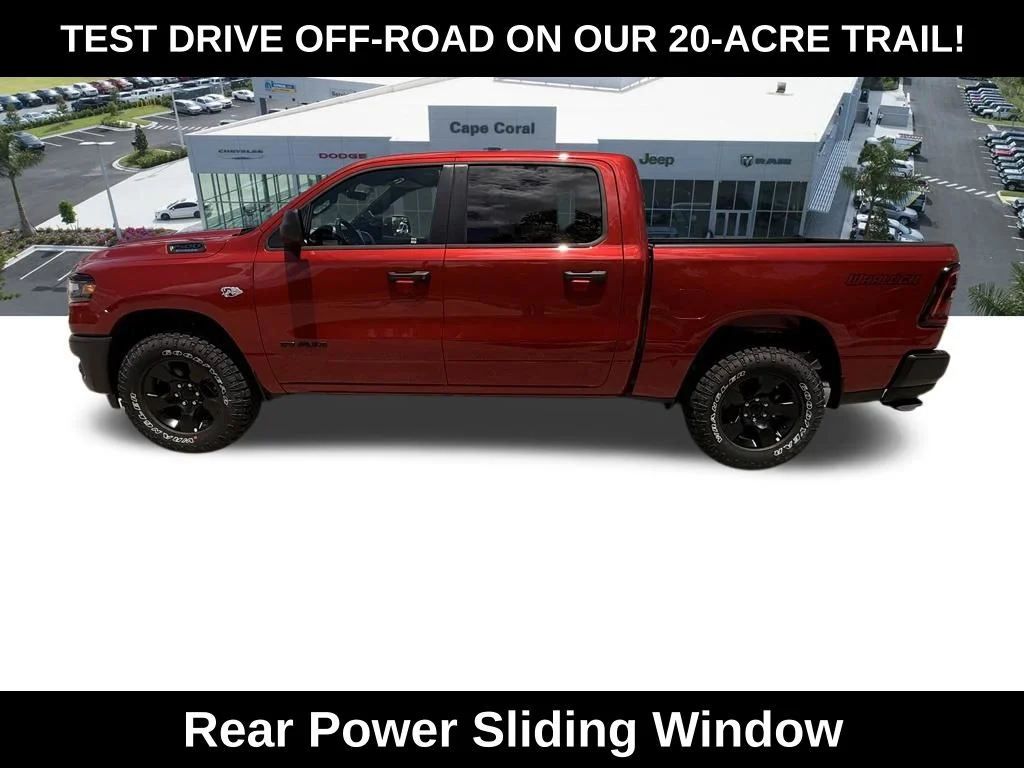 New 2026 Molten Red Pearl-Coat Exterior Paint RAM Warlock image 8