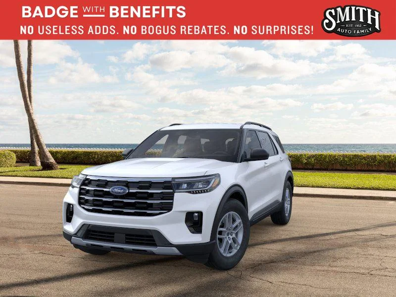 New 2026 Star White Metallic Tri-Coat Ford Active image 3