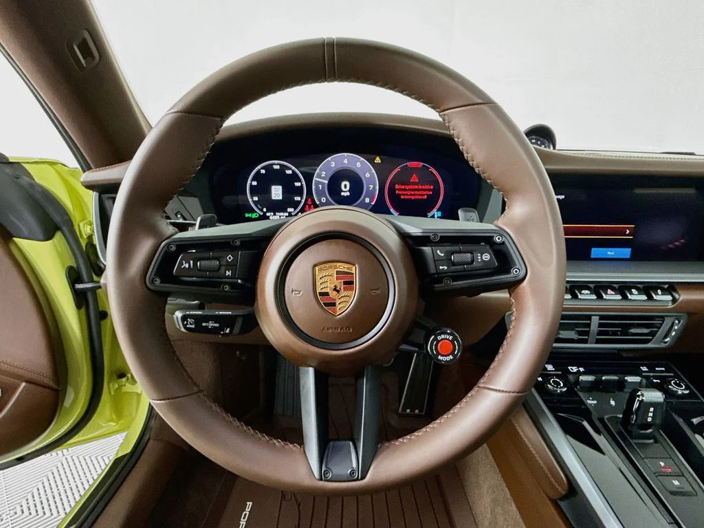 Certified Used 2025 Cartagena Yellow Metallic Porsche  image 12