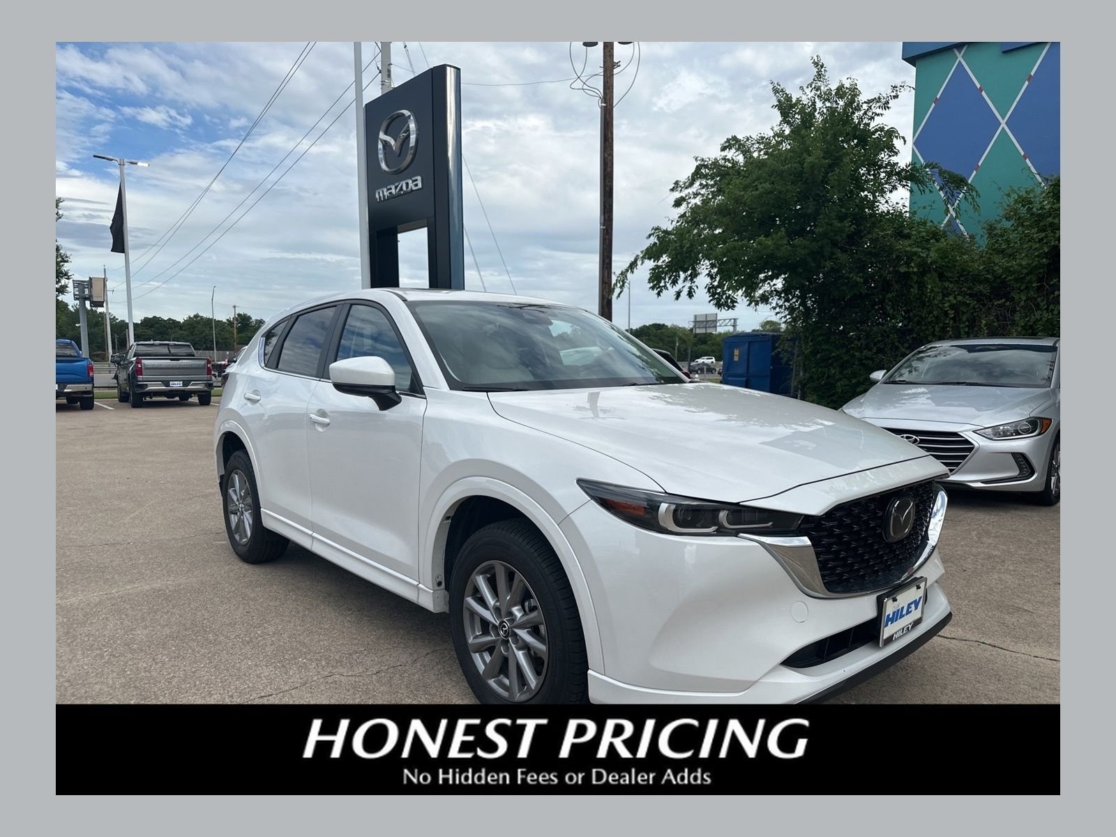 White Metallic 2025 Mazda CX-5 2.5 S Preferred AWD SUV / Crossover All-Wheel Drive