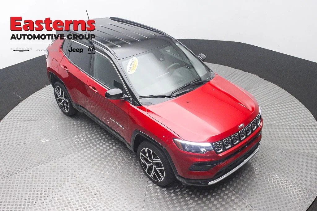 Certified Used 2025 Red Jeep Limited image 3