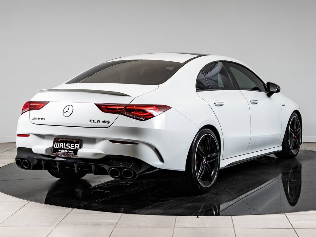 Used 2023 Digital White Metallic Mercedes-Benz CLA 45 AMG® image 10